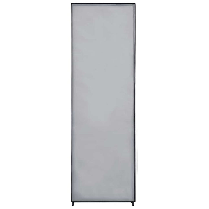 klædeskab 87 x 49 x 159 cm stof grå