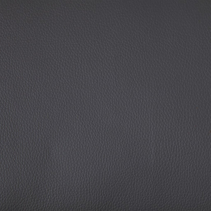 chaiselong i kunstlæder grå