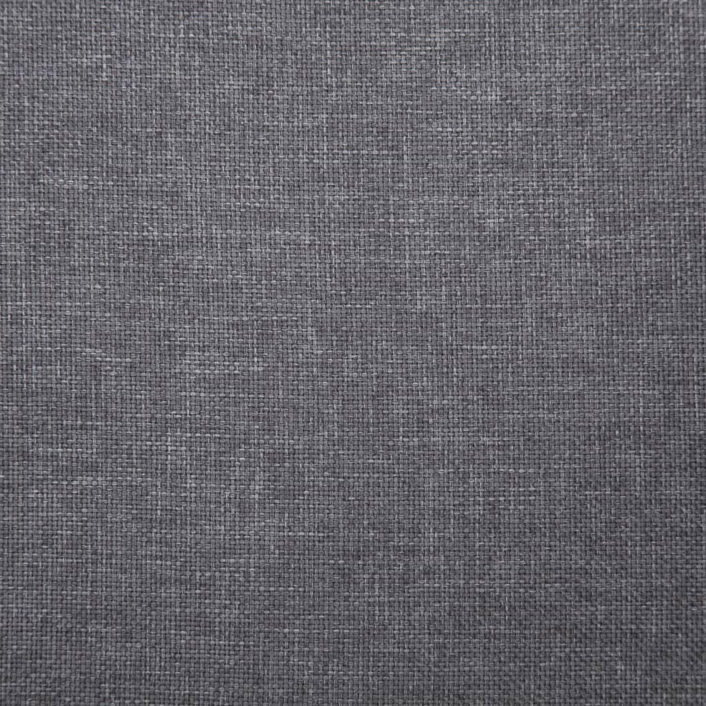 bænk 139,5 cm polyester lysegrå