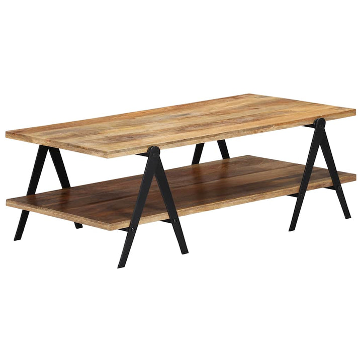 sofabord 115 x 60 x 40 cm massivt mangotræ