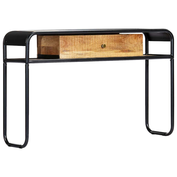 konsolbord 118 x 30 x 75 cm massivt mangotræ