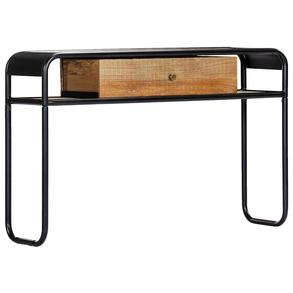 konsolbord 118 x 30 x 75 cm massivt mangotræ