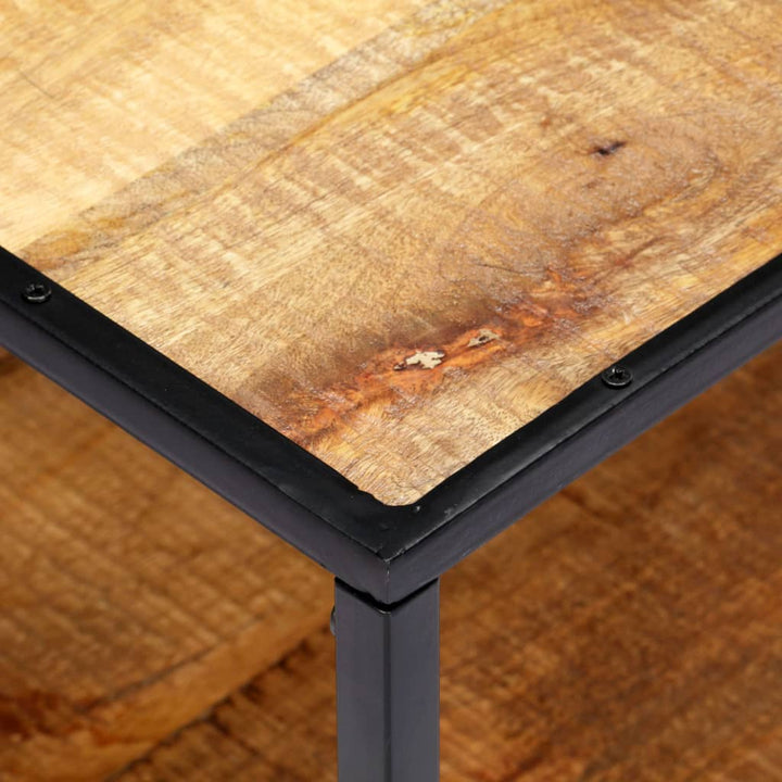 sofabord 90x50x40 cm massivt genbrugstræ