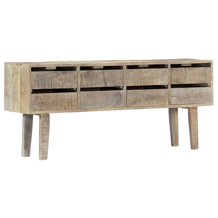 skænk 140 x 30 x 60 cm massivt mangotræ