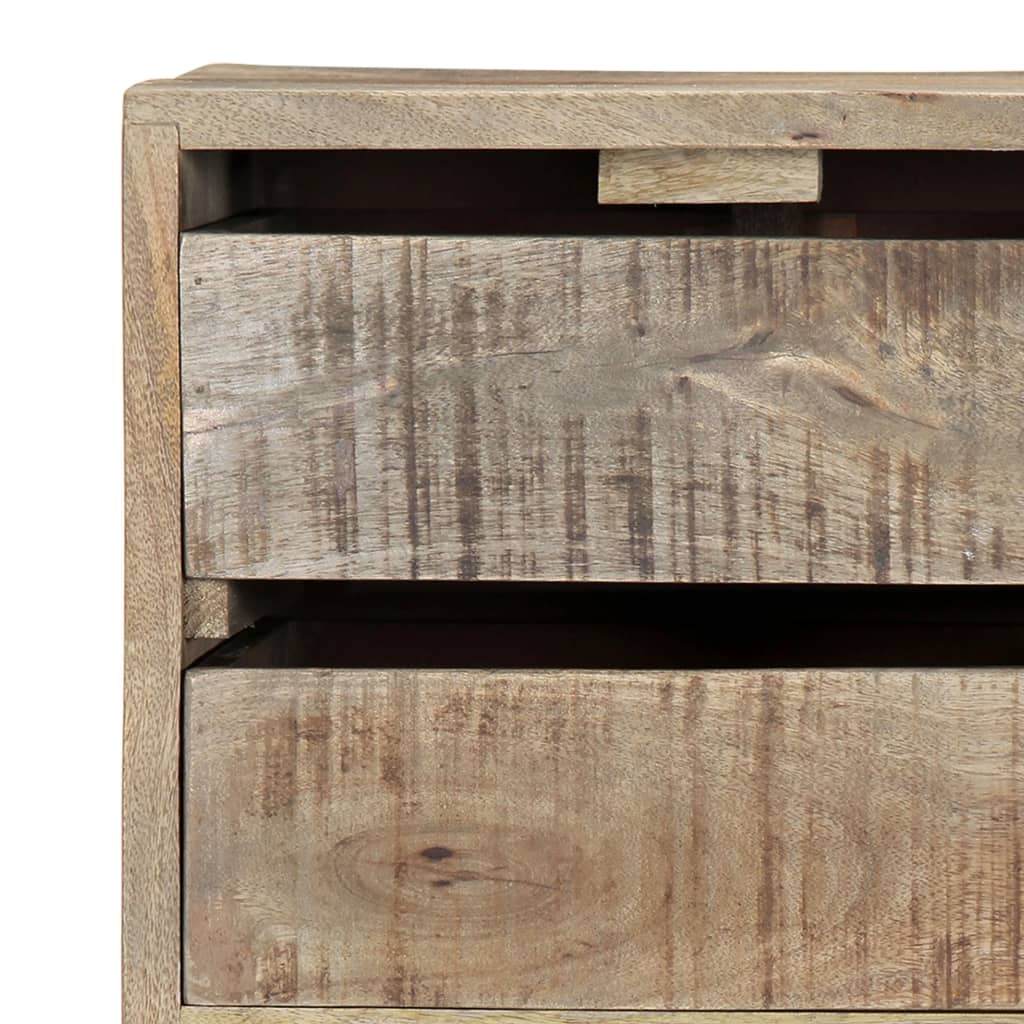 skænk 140 x 30 x 60 cm massivt mangotræ