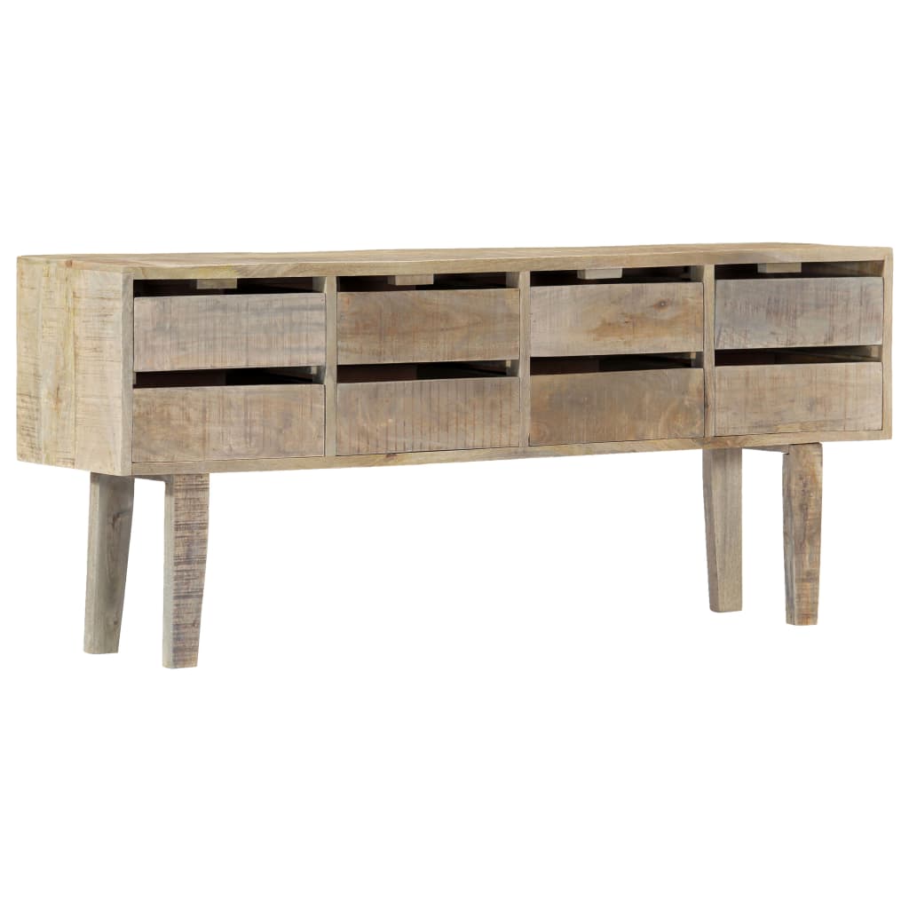 skænk 140 x 30 x 60 cm massivt mangotræ