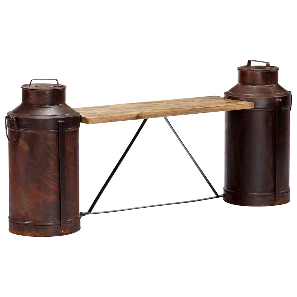 bænk af mælkejunger 150 x 33 x 64 cm massivt mangotræ