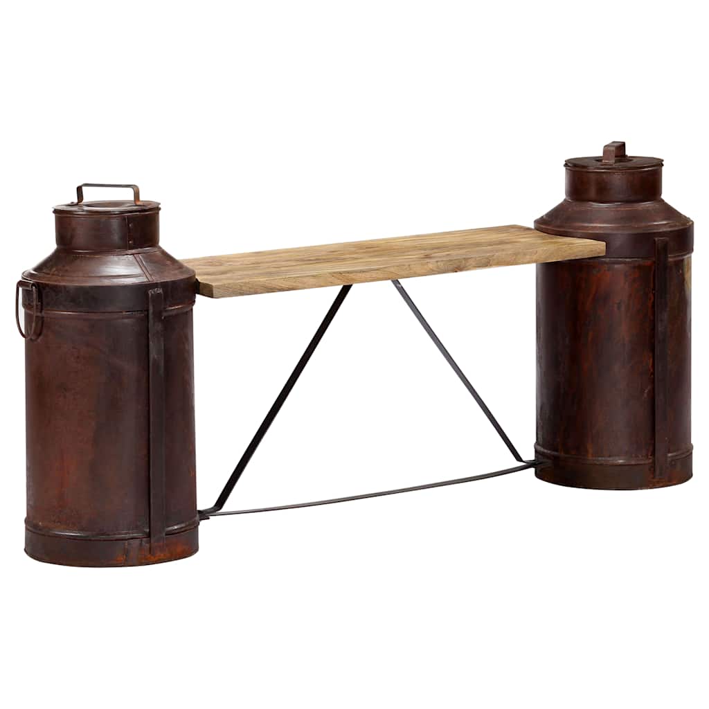 bænk af mælkejunger 150 x 33 x 64 cm massivt mangotræ