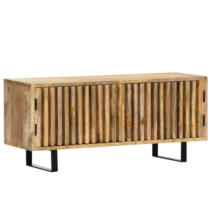 tv-skab 90x30x40 cm massivt mangotræ