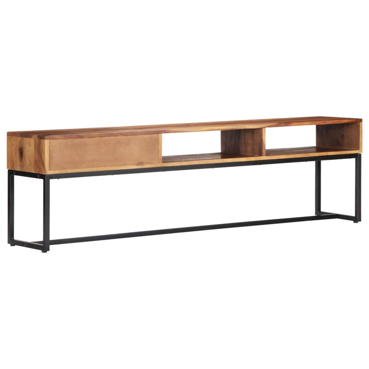 tv-skab 160x30x45 cm massivt akacietræ