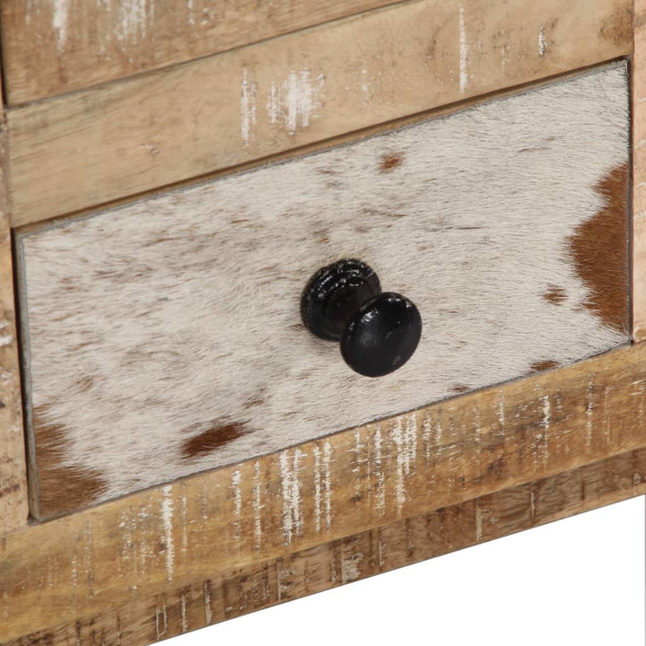 sofabord 90x60x30 cm massivt mangotræ