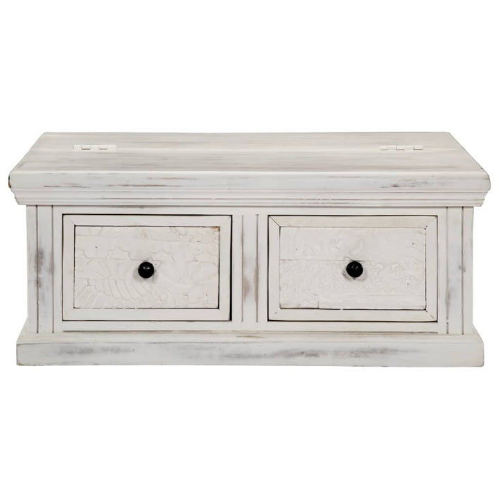 sofabord 70x70x30 cm massivt mangotræ