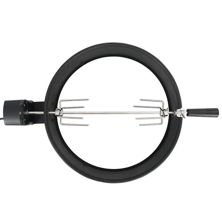 BBQ ringsæt til rotisserie 47 cm sort