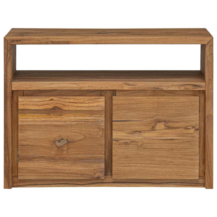 skænk 80x30x60 cm massivt teaktræ