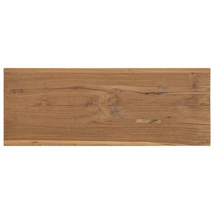 skænk 80x30x60 cm massivt teaktræ