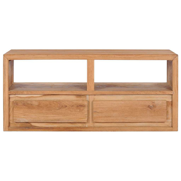 tv-skab 90x30x40 cm massivt teaktræ