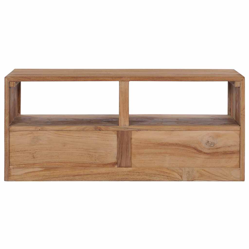 tv-skab 90x30x40 cm massivt teaktræ