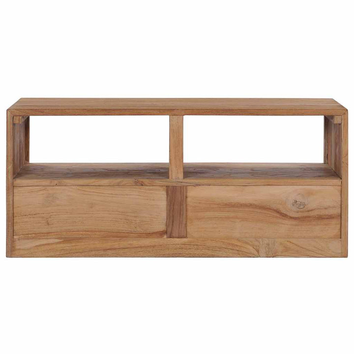 tv-skab 90x30x40 cm massivt teaktræ