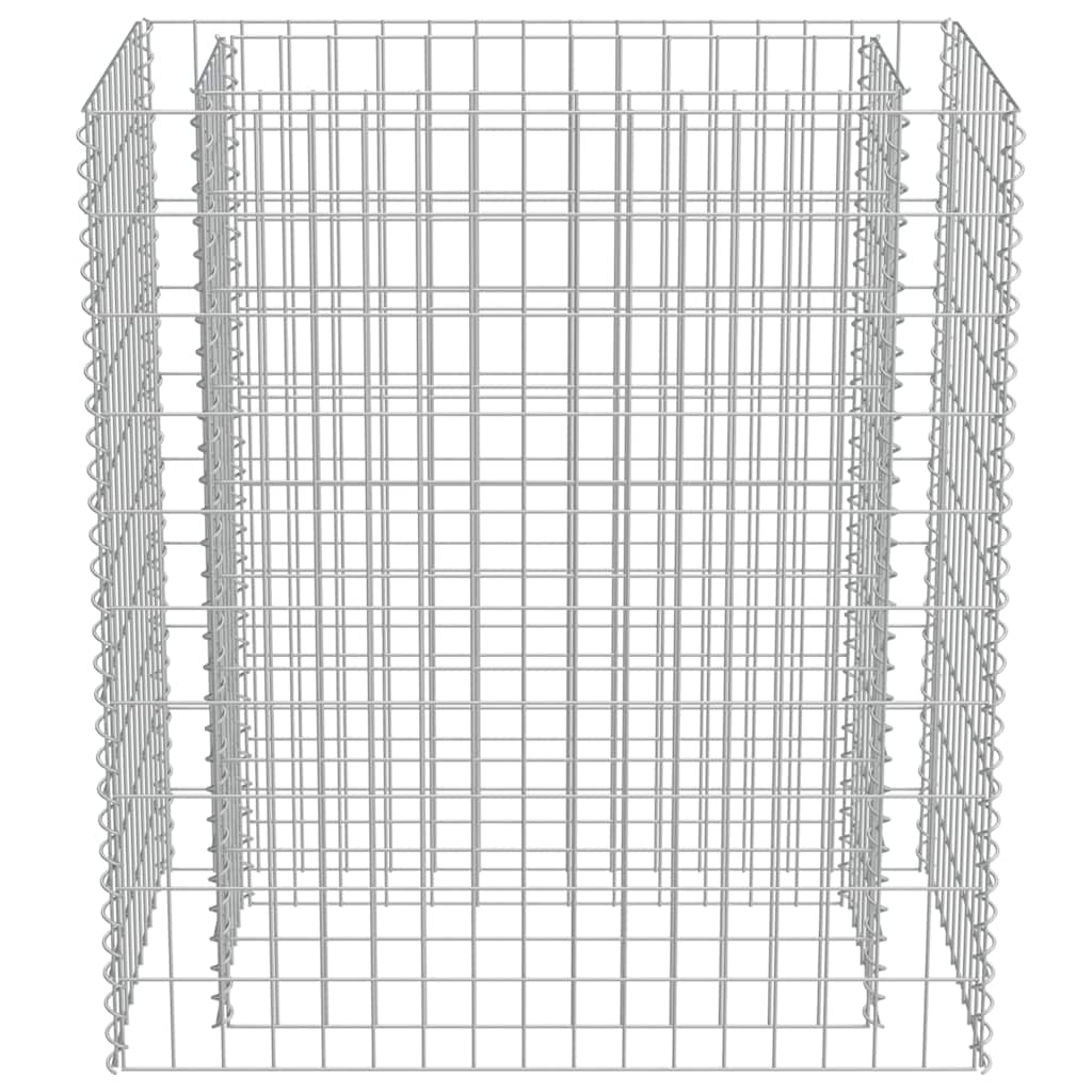 gabion-højbed 90x50x100 cm galvaniseret stål