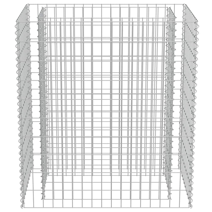 gabion-højbed 90x50x100 cm galvaniseret stål