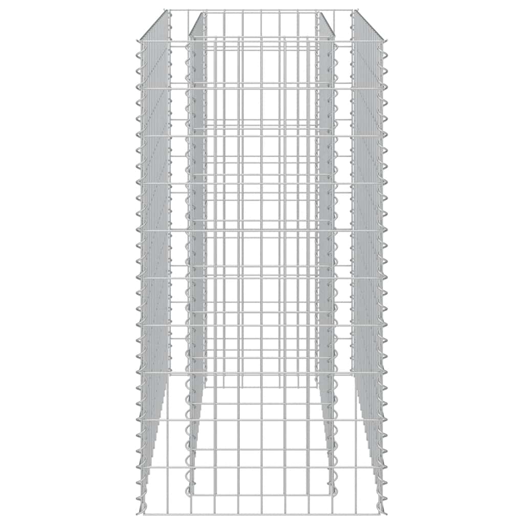 gabion-højbed 90x50x100 cm galvaniseret stål