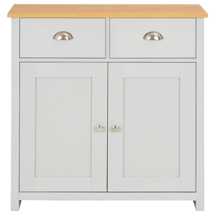 skænk 79x35x81 cm grå
