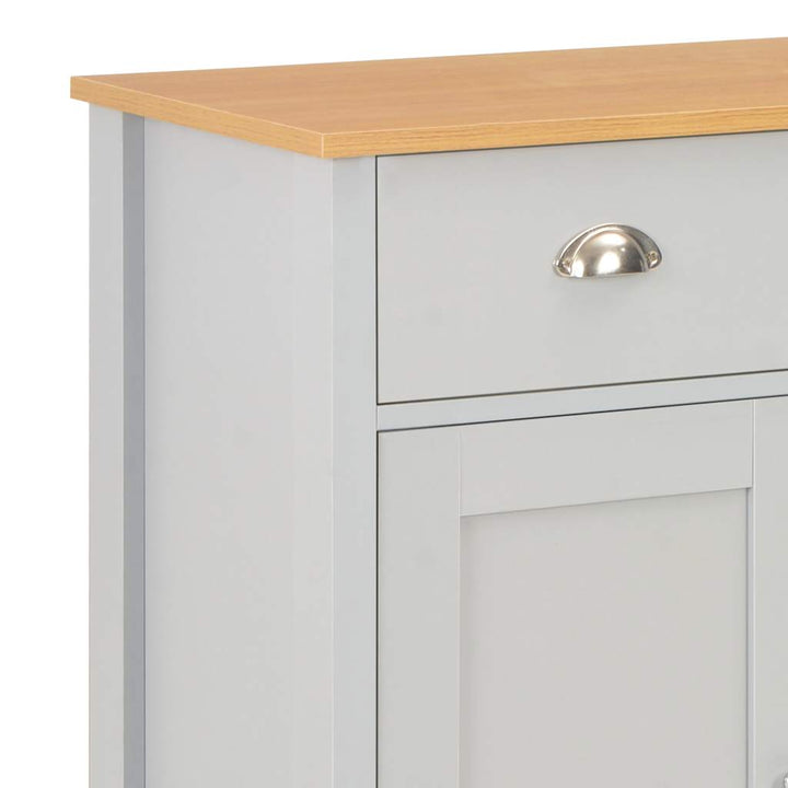 skænk 79x35x81 cm grå