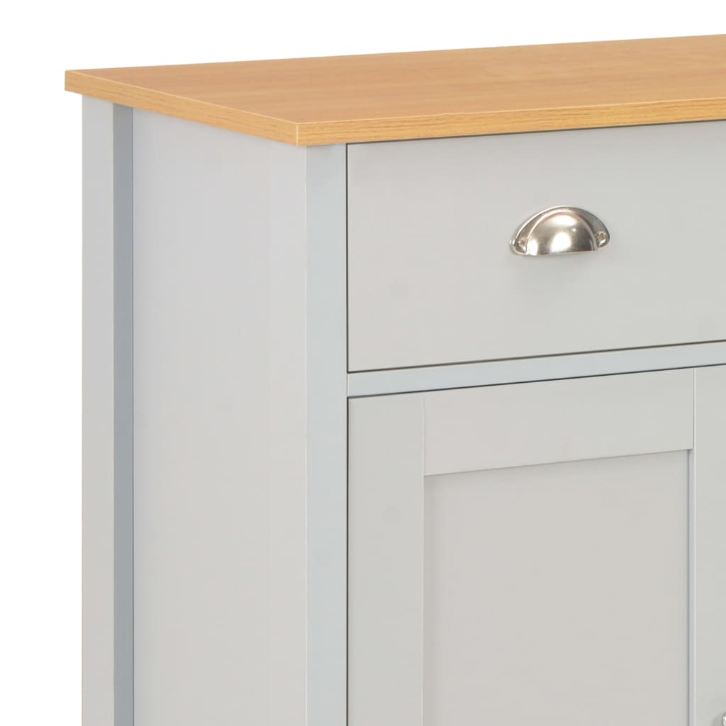 skænk 79x35x81 cm grå