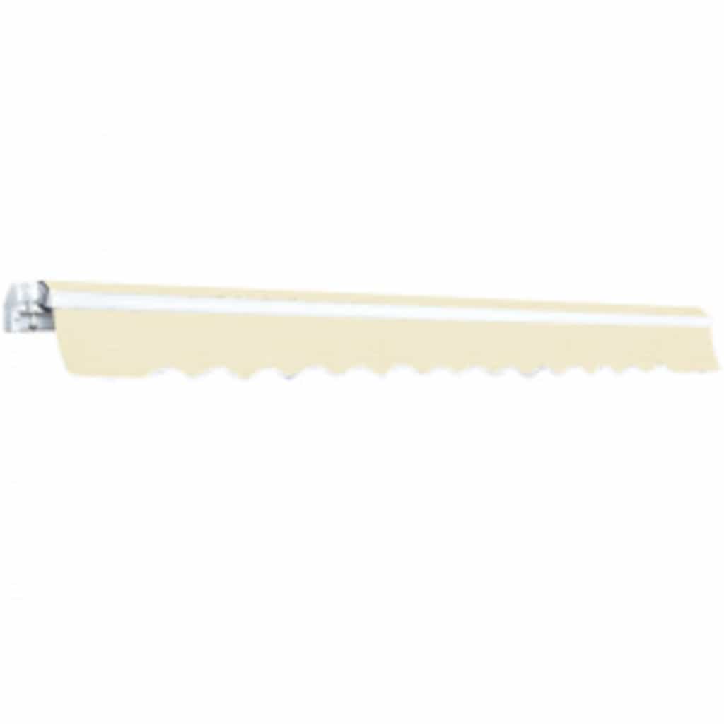 foldemarkise manuel betjening 600 cm cremefarvet