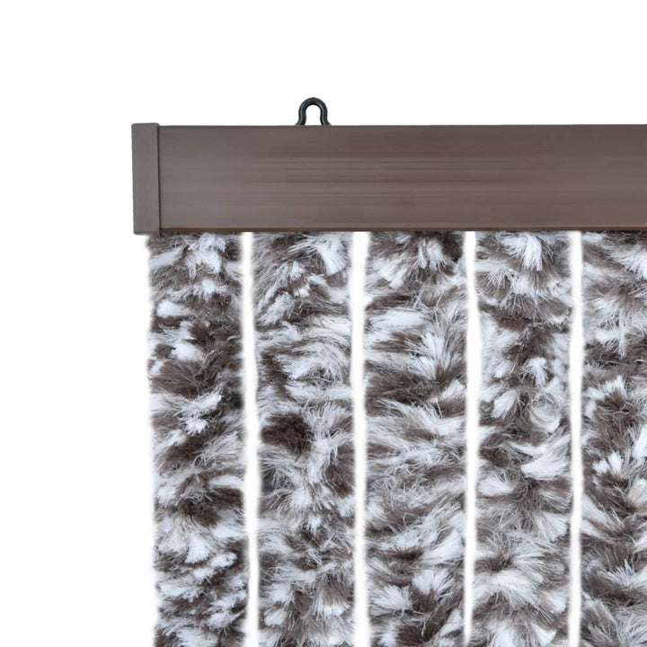 insektgardin 56 x 185 cm brun og beige