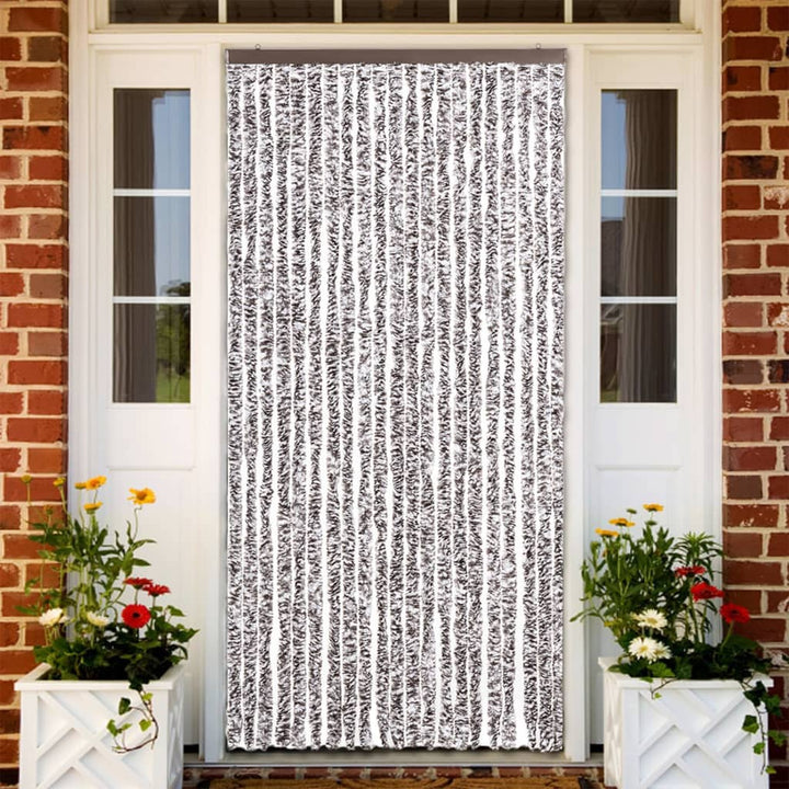 insektgardin 90 x 220 cm brun og beige