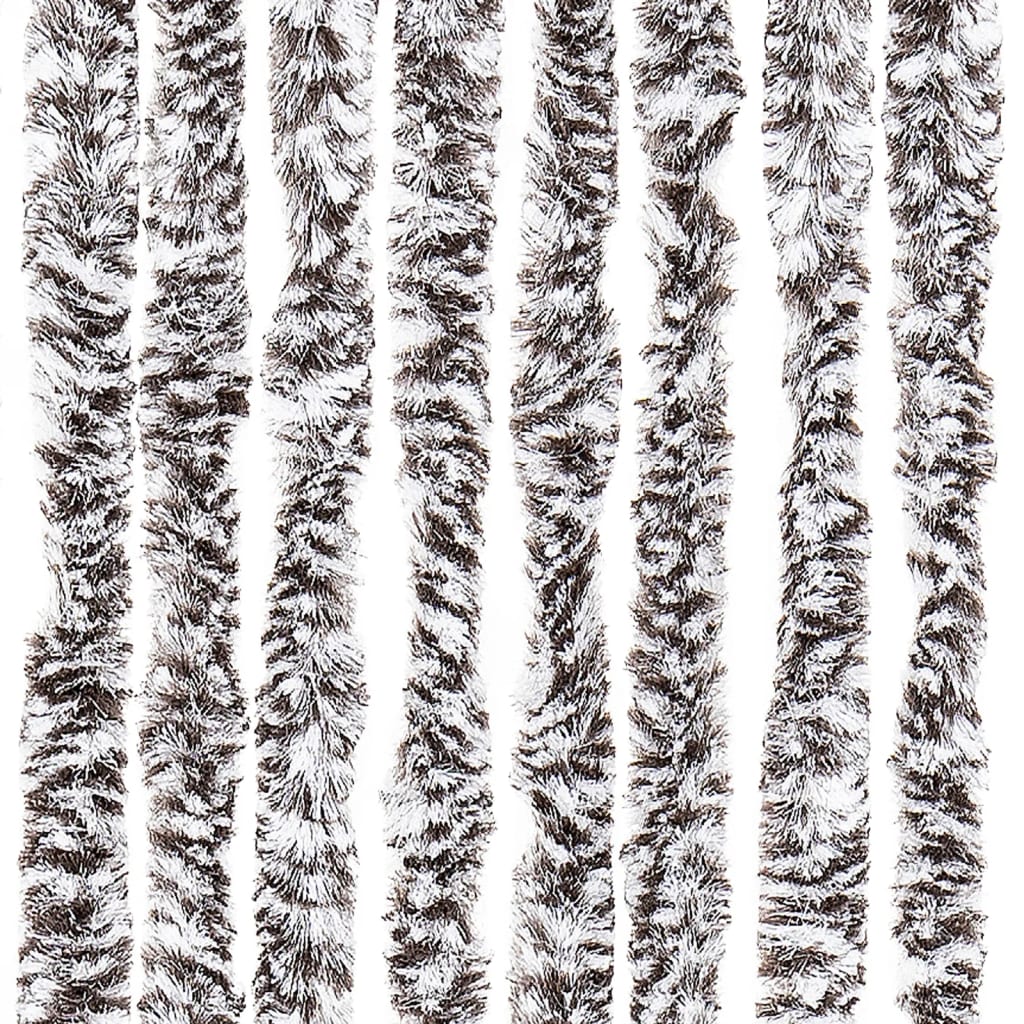 insektgardin 100 x 220 cm brun og beige