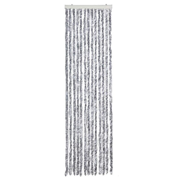 insektgardin 56 x 185 cm hvid og grå