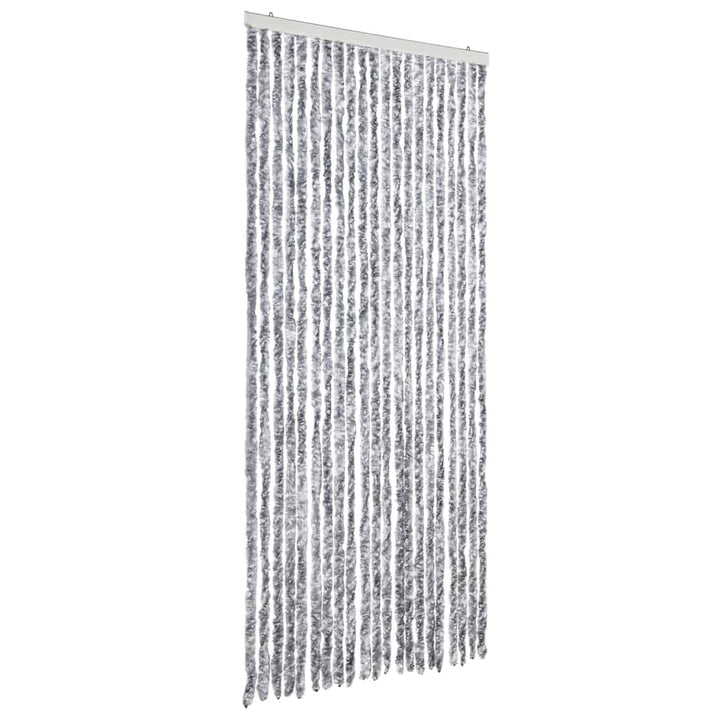 insektgardin 90 x 220 cm hvid og grå