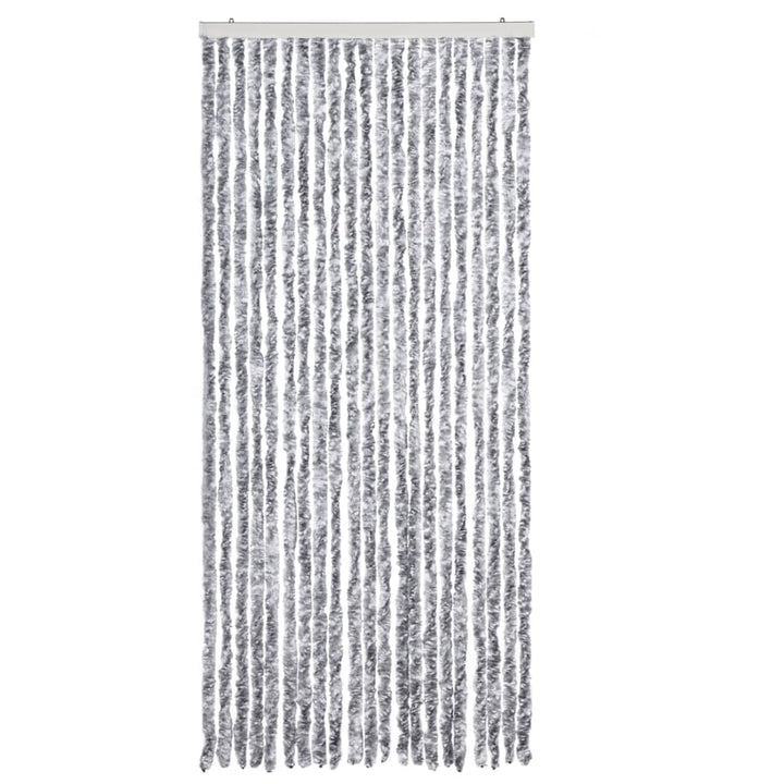 insektgardin 90 x 220 cm hvid og grå
