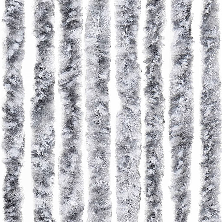 insektgardin 90 x 220 cm hvid og grå
