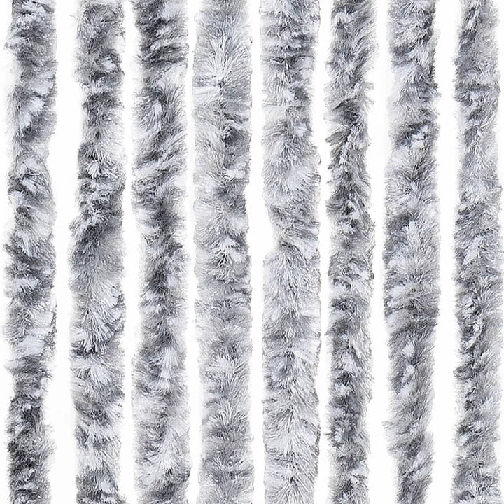 insektgardin 100 x 220 cm hvid og grå