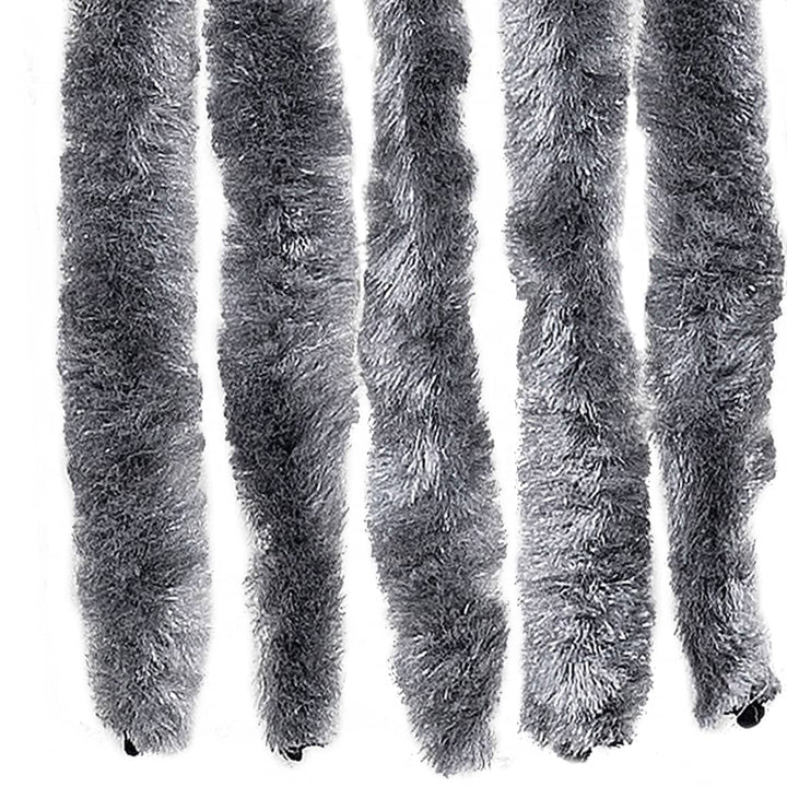 insektgardin 90 x 220 cm sølvfarvet