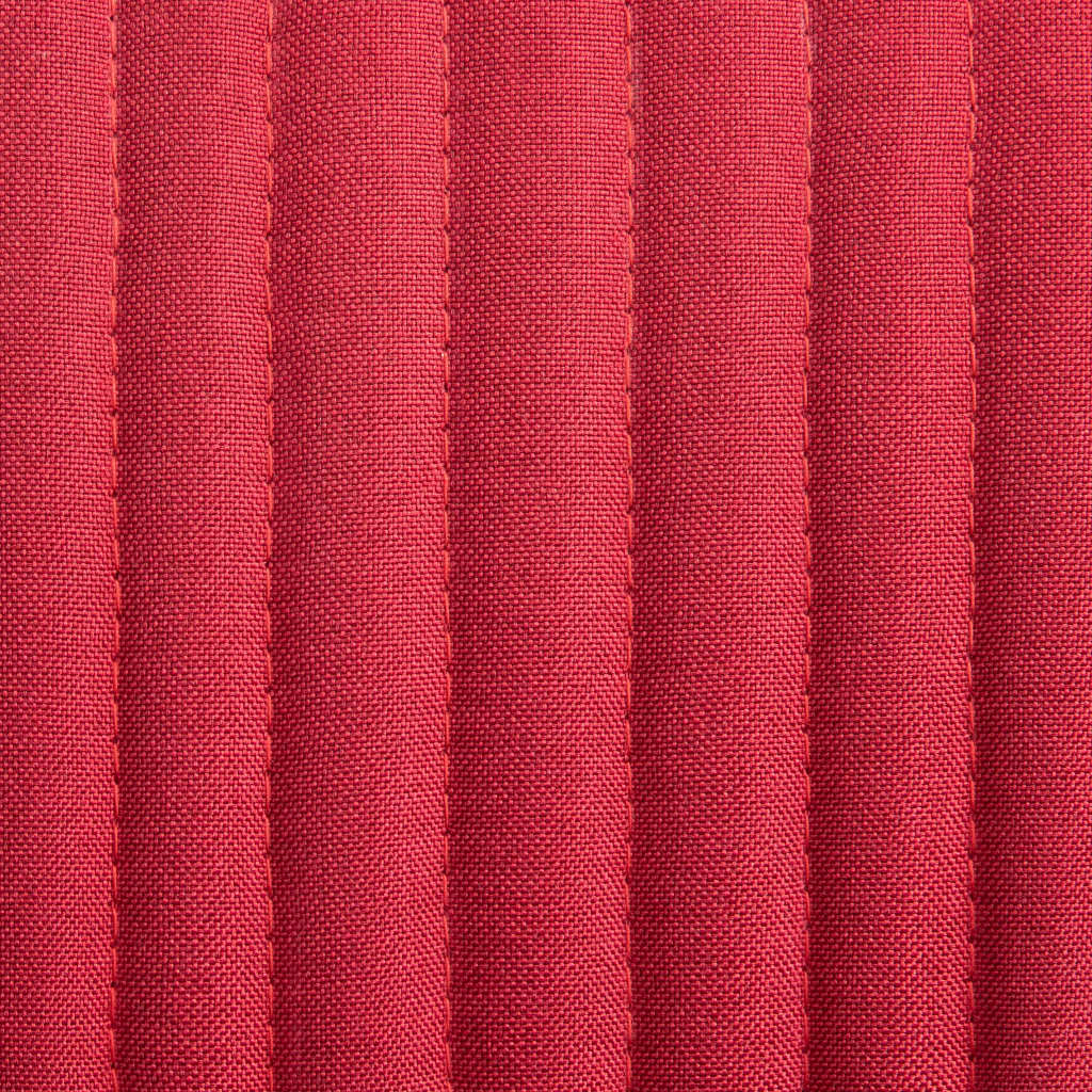 spisebordsstole 2 stk. stof vinrød