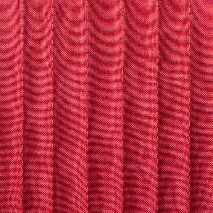 spisebordsstole 2 stk. stof vinrød