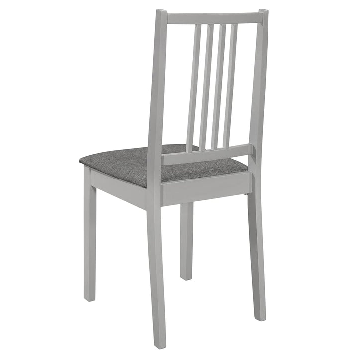 spisebordssæt 3 dele MDF grå
