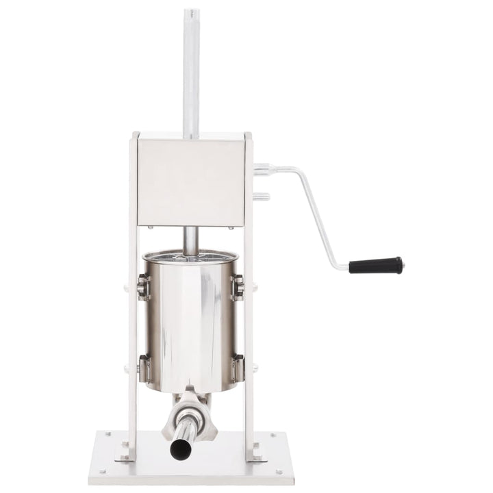 manuel pølsestopper 3 l rustfrit stål sølvfarvet