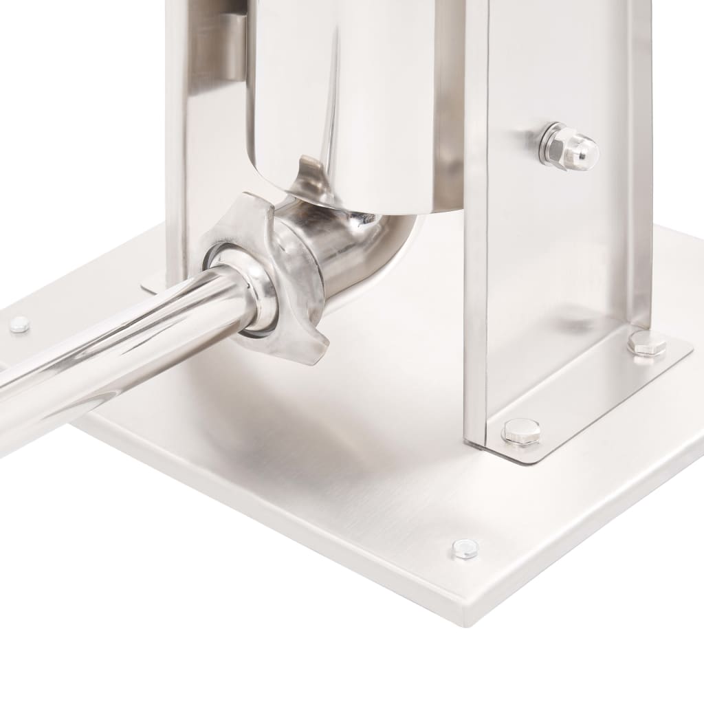 manuel pølsestopper 3 l rustfrit stål sølvfarvet