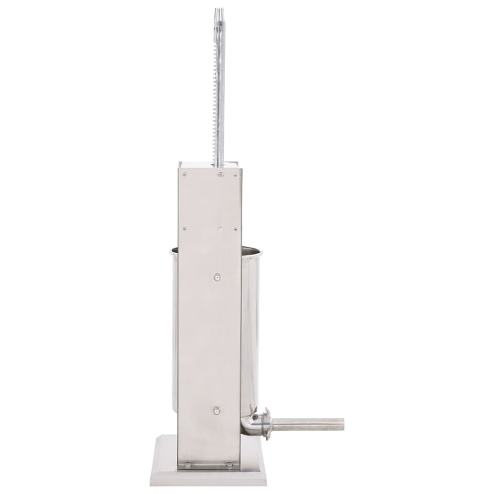 manuel pølsestopper 15 l rustfrit stål sølvfarvet