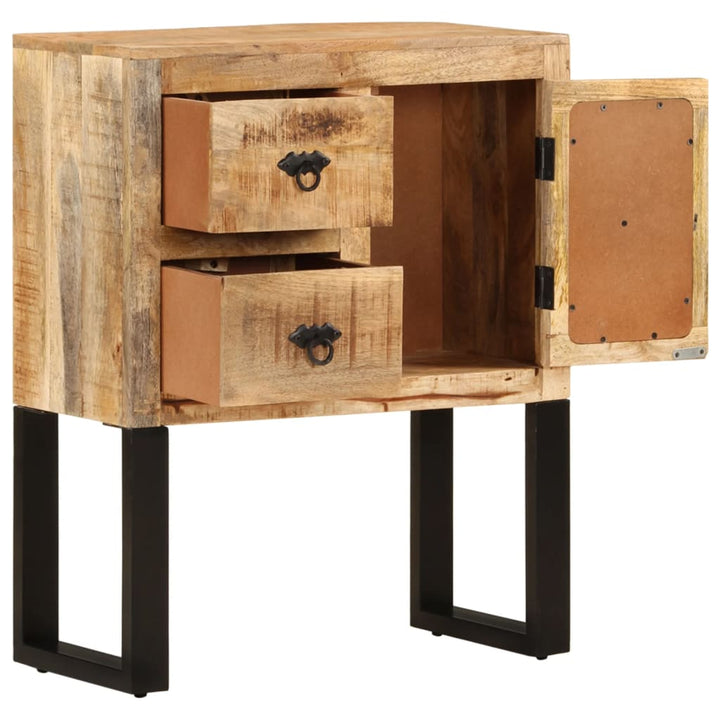skænk 60x30x76 cm massivt mangotræ