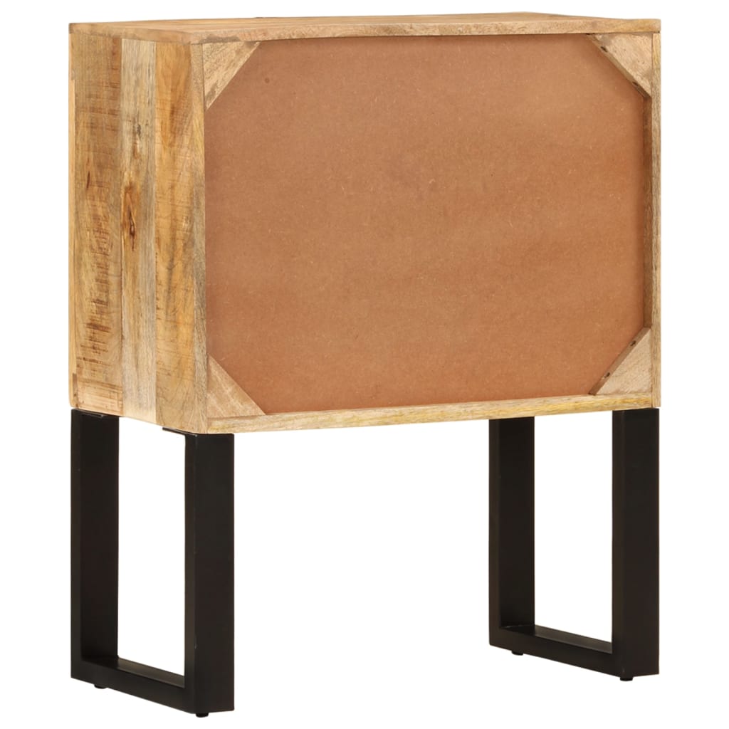 skænk 60x30x76 cm massivt mangotræ
