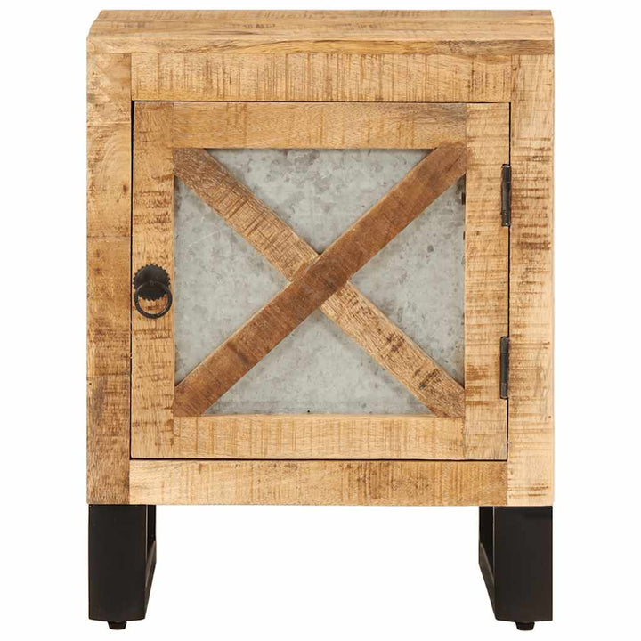 sengebord 40x30x50 cm massivt mangotræ