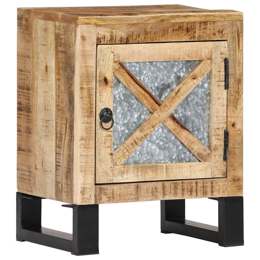 sengebord 40x30x50 cm massivt mangotræ
