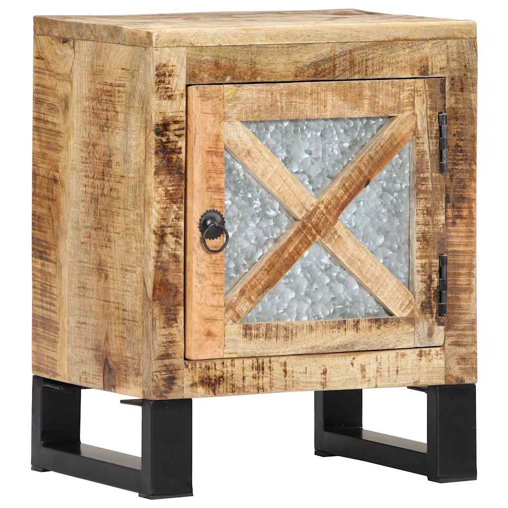 sengebord 40x30x50 cm massivt mangotræ
