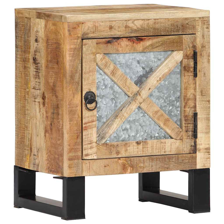 sengebord 40x30x50 cm massivt mangotræ